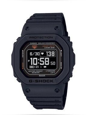 G-Shock Men’s Casio Black Digital Smartwatch with Heart Rate & Smartphone Link